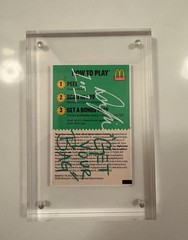 Hand Painted Custom McDonald’s Monopoly Street Art Pop Art Money Man Local Art