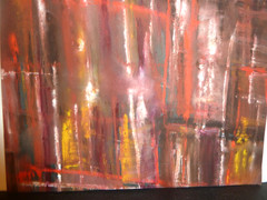 Original Mid-Century Mixed Media Painting by Pittsburgh Artist Leonard Lieb