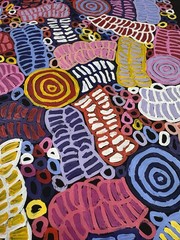 Dora Mbitjana 💕Aboriginal Art COA Supplied. 203cm X 93cm DM31M-A