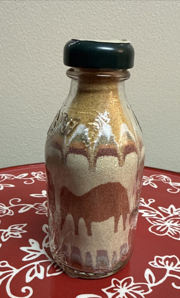 Sandman Original Sand Art Roy Wall 4 1/2” Tall African Elephant Elephants Safari