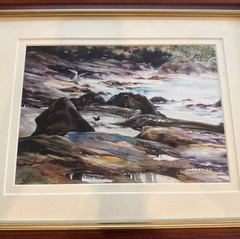 The Fifth Day Watercolor 23 X30 By Judy Welsh