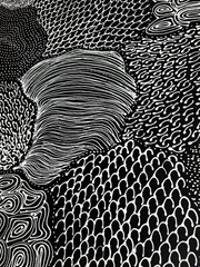 Freda Price Pitjara, Authentic Aboriginal art .Daughter of Anna Price Petyarre.