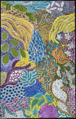 Karen Bird Ngale. Highly collectable Aboriginal art. Inc,COA and Photo’s