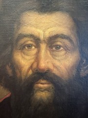 Oil on board, Portrait of a Wise Old Man. J.R. Bevan 19th Century 20” X 15”