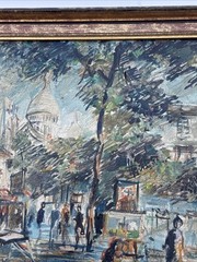ARMAND DALIAN PAINTING FRENCH SCHOOL OF PARIS FRANCE IMPRESSIONIST SMALL OIL