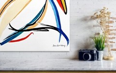 Pelican 7 – Original Abstract Acrylic Painting on Canvas
