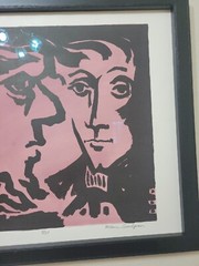 HUGE Nelson Sandgren Mid-Century Artwork – „The Twelfth Night“ –
