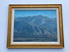 CALIFORNIA REY MATTHEW REYNOLDS PLEIN AIR FAMOUS PAINTING LISTED OIL LANDSCAPE