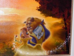 WDW Disney LE GICLEE Beauty Beast „Sunset Romance“ Artist: MASEY Signed 56/175