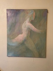 original oil painting ballet dancer