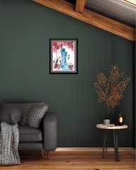 Atherton 9×12 Lady Liberty Original Painting Statue of Liberty Pop Art Americana