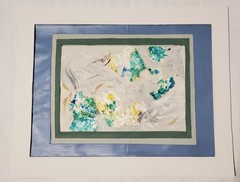 Original Art 19×15 inches Abstract Latex Signed WGF 2026.0629