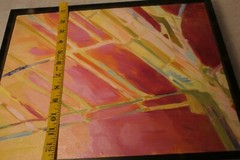MIKE PROULX MINNEAPOLIS ARTIST OIL PAINTING MODERN WARM ABSTRACT ARCHITECTURE