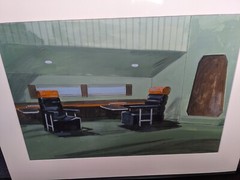 LAND OF THE GIANTS Movie Props CONCEPT ART PAINTING Sci-fi FIlm 1968 Spindrift