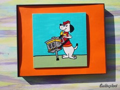 Memories of Saturday Morning Cartoons Acrylic Canvas Fan Art Paintings