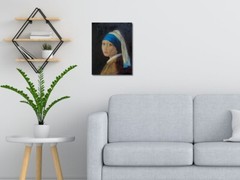 Original Oil Painting -„The Pearl Earring“ 11″x14″ Vermeer copy