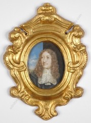 School of John Hoskins (1590-1664) „Married Couple“ two Important miniatures (m)