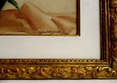 Artist George Nelson (American, 1887-1978) Framed Watercolor Painting