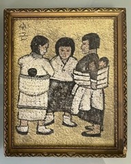 PARK SOO-KEUN | Three Girl taking care of baby (Made in the 1950’s – Korean)