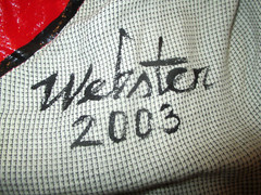 2003 COOP TRIBUTE SHIRT BY ARTIST WEBSTER SATAN DEVIL WITH CIGAR POP ART GRAPHIC