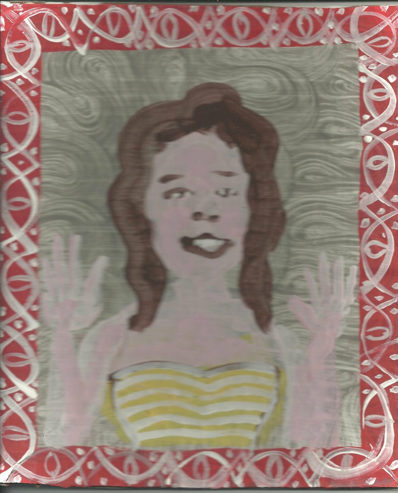 Portrait of a young woman by William Mayer