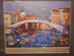 Bridges In Venice by Shkelgim Dani 2003 Signed & Numbered 8″ x 9 5/8″ COA
