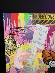 Jozza Mixed Media on Canvas Pop Art