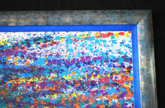 Wyland Original Acrylic on Board „Color Burst 14″ 44″x32“ Signed COA New