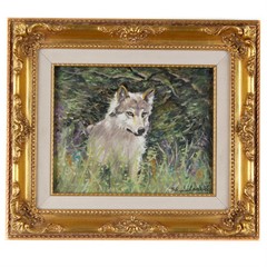 „Care to Join Me?“ By Anthony Sidoni 2002 Signed Original Oil Painting 13″x15″