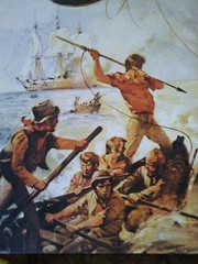 Moby Dick Painting On Canvas 26 X 27 Inches