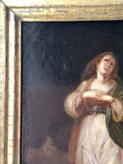 18th Century Religious – Penitent Mary Magdalene French School Oil COYPEL