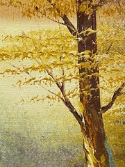 Phillip Cantrell Oil on Canvas Painting 17×15″