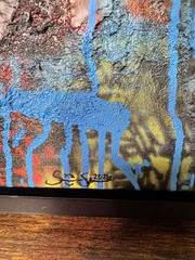 Original Abstract Graffiti Street Art Painting “Dreams” Signed Framed 2026
