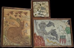 Attributed to Othman Faraj (عثمان فرج) – Original Signed Middle Eastern Folk Art