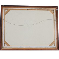 „The Cat’s Tail“ 1990 Signed by Kenneth Stancin Acrylic/Oil on Canvas Framed