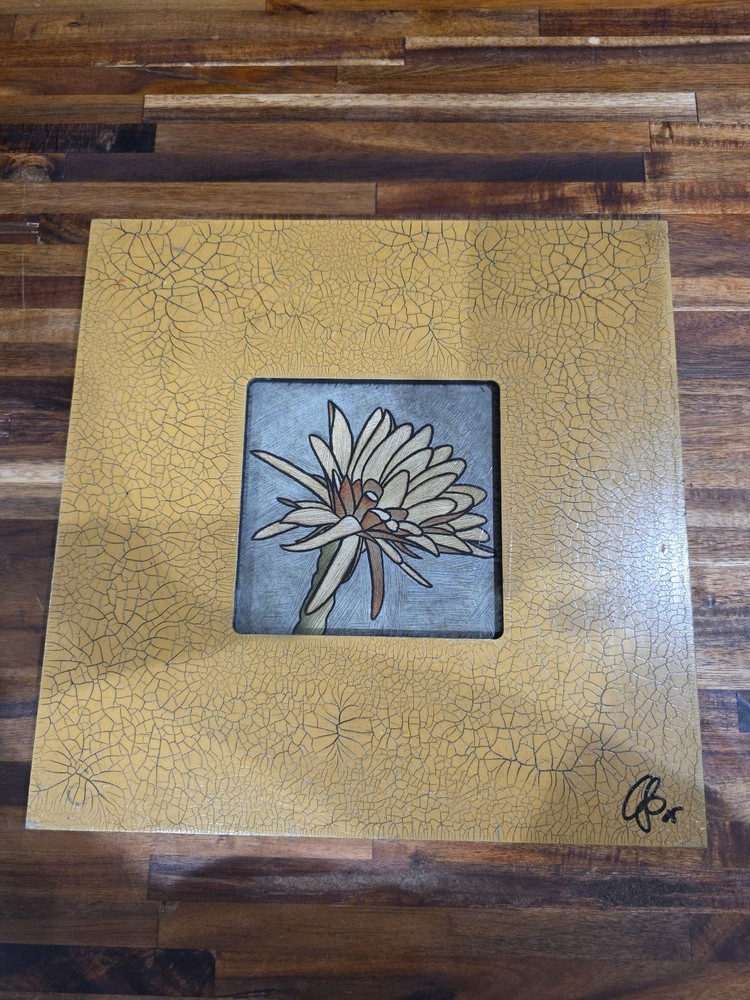 Chip DuPont Austin Texas SW Artist Original Painting Floral Flower Signed