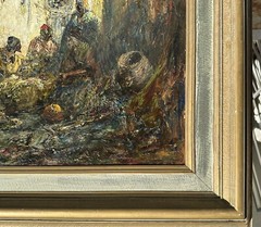Orientalist Oil Painting Douglas Arthur Teed Moorish Art 1919 32”x43”