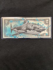 Great White Shark 2 Dollar Bill painting tattoo art Graffiti Art Street Art