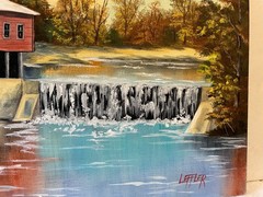 14 x 18 Original Oil Painting on Canvas….“Lynn’s Mill“