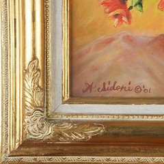 „Morning Glow“ By Anthony Sidoni 2001 Signed Oil on Canvas 18 1/2″x22 1/2″