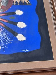 Danny Miller Painting Student Of Blackbear Bosin Native American Indian Tribal