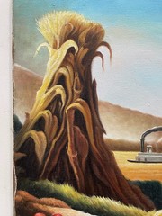 Benton Painting – Farming Painting – Mid-West Art