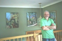 PAINTING ORIGINAL Steven Graff’s „Colorful Entrance“ 16×20 acrylic/canvas Signed