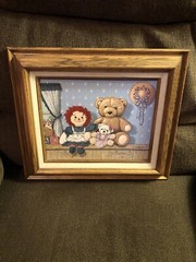 Artistic Impressions Inc. Oil Certified Canvas Painting Raggedy Ann #684647 HTF