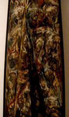 1963, Richard Dempsey, Oil Painting on Canvas, 86in X 21 1/2 inches with Frame