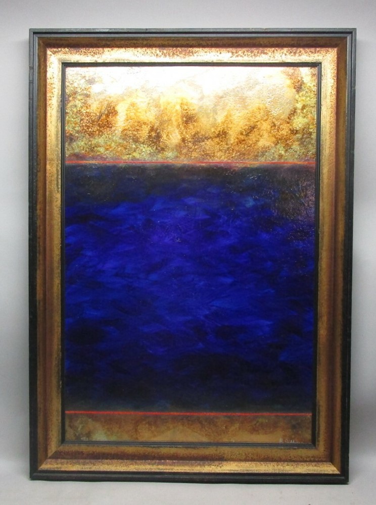 Large & Magnificent MARI GIDDINGS ORIGINAL Oil Painting c. 1990 Rothko Style