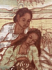 Framed Batik Painting, Dzakaria 2004
