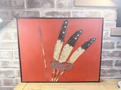 Native American Art OriginalOil Painting Benjamin Bennie Buffalo Signed Cheyenne