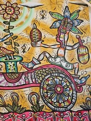 Acrylic/oil /Canvas by Guillermo.socarras cuban Art 125×90 Cm T: Cabalgata