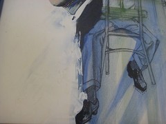ORIGINAL WATERCOLOR SIGNED BY B. FROST, 20″ X 15″ (IMAGE), 22″ X 17 1/4″ (FRAME)